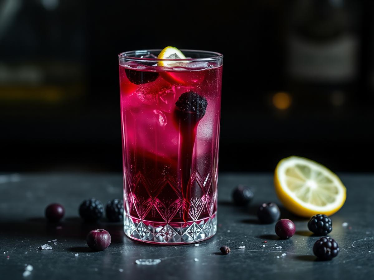 Aronia Bramble made with Aronia